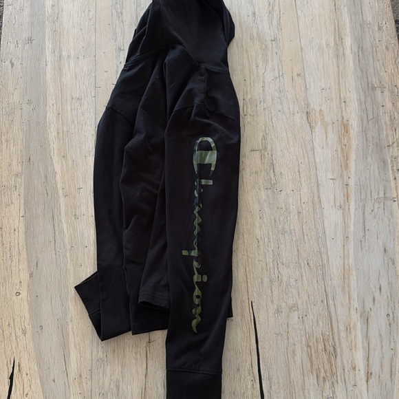 Boys Champion Pullover Hoodie Long Sleeve Tee & Cargo Jogger Pants-Med 10-12 GUC - Picture 3 of 12